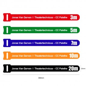 Kaapeliside Tarranauhalla ja Logopainatuksella